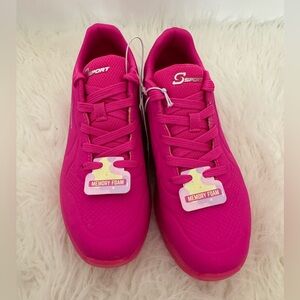 Sport by Skechers Girl's Memory Foam Athletic Sneakers - Hot Pink NWT NO BOX